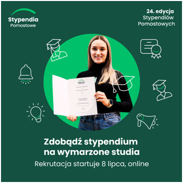 Plakat Stypendia Pomostowe